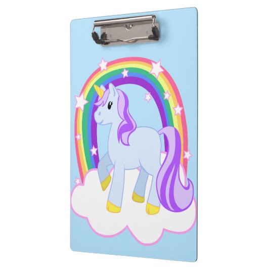 Cute Magical Rainbow Unicorn Klembord (Links)