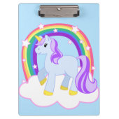 Cute Magical Rainbow Unicorn Klembord (Voorkant)
