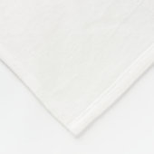 Cute Magical Unicorn Face Fleece Deken (Hoek)