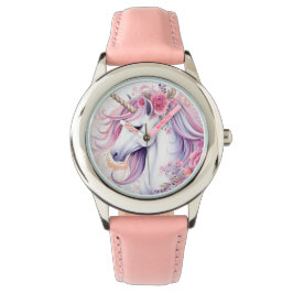 Cute Magical Unicorn Horloge