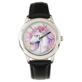 Cute Magical Unicorn Horloge