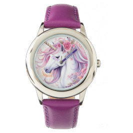Cute Magical Unicorn Horloge