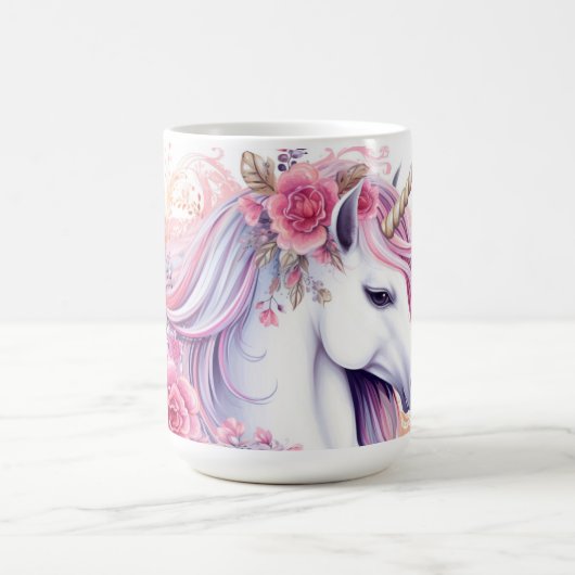 Cute Magical Unicorn Koffiemok (Center)