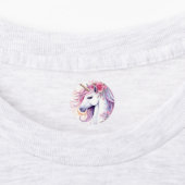 Cute Magical Unicorn Labels (Aangebracht)