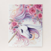 Cute Magical Unicorn Legpuzzel (Verticaal)