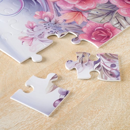 Cute Magical Unicorn Legpuzzel (Zijkant)