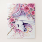 Cute Magical Unicorn Legpuzzel (Verticaal)