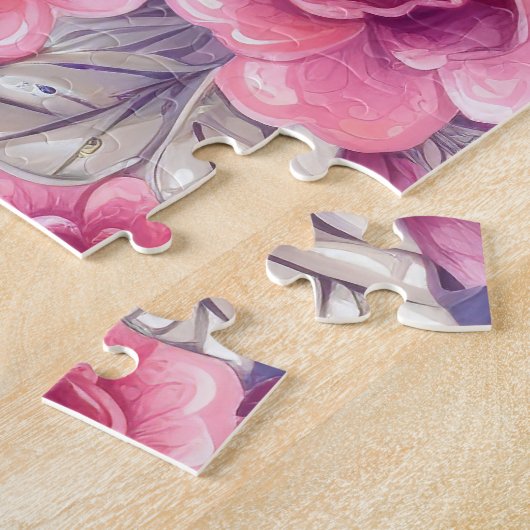 Cute Magical Unicorn Legpuzzel (Zijkant)