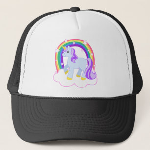 Cute Magical Unicorn met regenboog (!) Trucker Pet