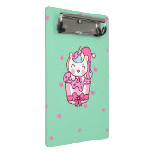 Cute magical unicorn mini klembord (Schuin)
