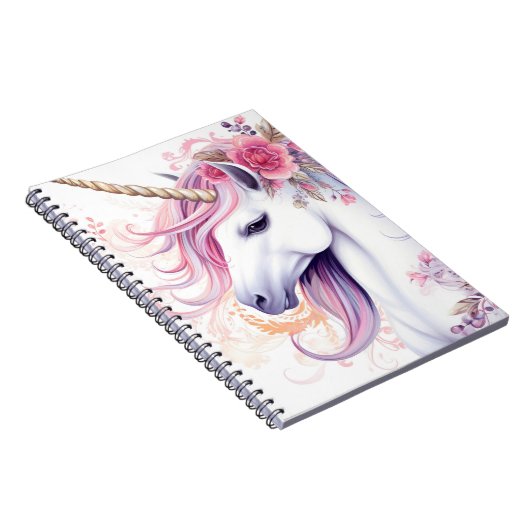 Cute Magical Unicorn Notitieboek (Rechterzijde)