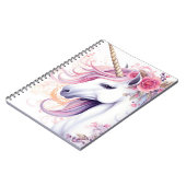 Cute Magical Unicorn Notitieboek (Linkerzijde)