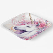Cute Magical Unicorn Papieren Bordje (Gebogen)