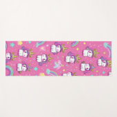 Cute magical unicorn pattern rainbow for her yogamat (Voorkant (horizontaal))