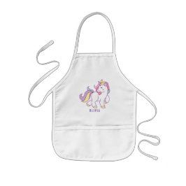 Cute Magical Unicorn Personalized Kinder Schort