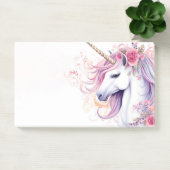 Cute Magical Unicorn Post-it® Notes (Kantoor)