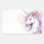 Cute Magical Unicorn Post-it® Notes (Voorkant)