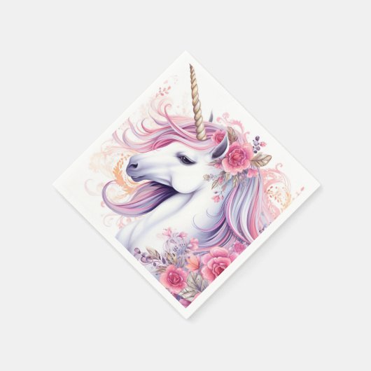 Cute Magical Unicorn Servet (Hoek)