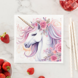 Cute Magical Unicorn Servet