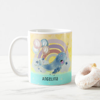 Cute Magical Zee Unicorn Custom Name       Koffiemok