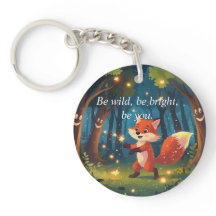 Cute Magische Vos Sleutelhanger