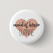 Cute Maid of Honor Button (Voorkant)