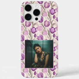 Cute Maid Of Honor Gift Tulip Flower Photo  iPhone 16 Pro Max Hoesje