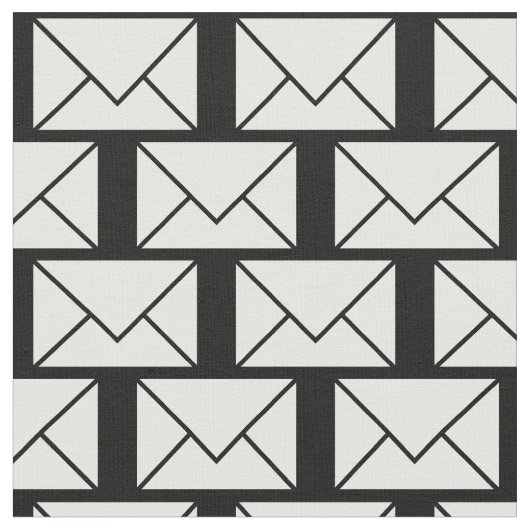 Cute Mail Letters Enveloppen Stof (Close Up)