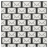 Cute Mail Letters Enveloppen Stof (Swatch)