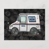 Cute Mail Truck Briefkaart (Voorkant)