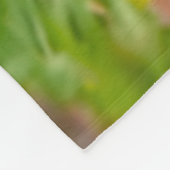 Cute Maine Coon Kitten Cat in Flower Meadow - Fleece Deken (Hoek)