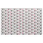 Cute Make-up Set Patroon Stof (Yard (91,4 cm))