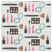Cute Make-up Set Patroon Stof (Swatch)