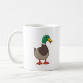 Cute Mallard Duck Koffiemok (Links)