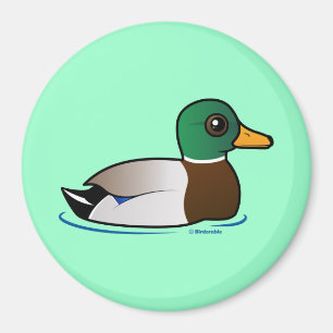 Cute Mallard Male Magneet