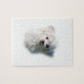 Cute Maltese Dog Legpuzzel (Horizontaal)
