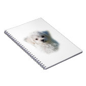 Cute Maltese Dog Notitieboek (Rechterzijde)