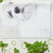 Cute Maltese Dog Theedoek (Gevouwen)