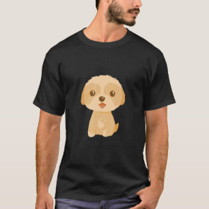 Cute Maltipoo Dog Owner Puppy Pet Maltese Poo T-shirt