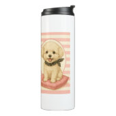 Cute Maltipoo Thermosbeker (Gedraaid links)