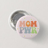 Cute  Mam Powe PWR Badge Ronde Button 3,2 Cm (Voorkant /achterkant)