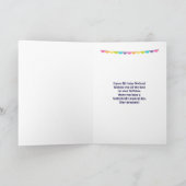 Cute Mama & Baby Unicorn Magical Birthday Kaart (Binnen)