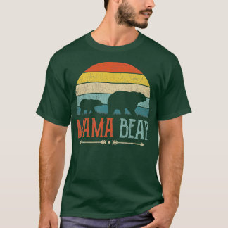 Cute Mama Beer  Moederdag Retro mama T-shirt