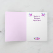 Cute Mama Birthday Kaart (Binnen)