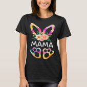 Cute Mama Bunny Tie Dye Print Family Easter Day M T-shirt (Voorkant)