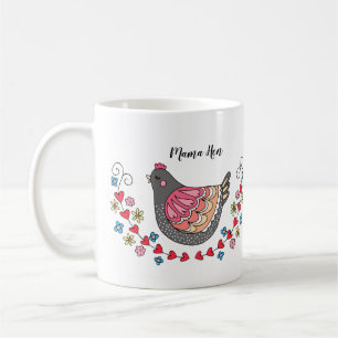 Cute Mama Hen Moeder Chicken Fun Moederdag Gift Koffiemok