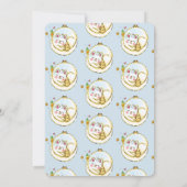 Cute Mama Kat en Kitten Baby Shower Uitnodigingen (Achterkant)