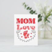 Cute mama Love Briefkaart (Staand voorkant)