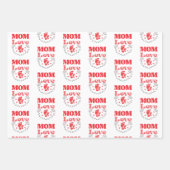 Cute mama Love Inpakpapier Vel (Voorkant 2)