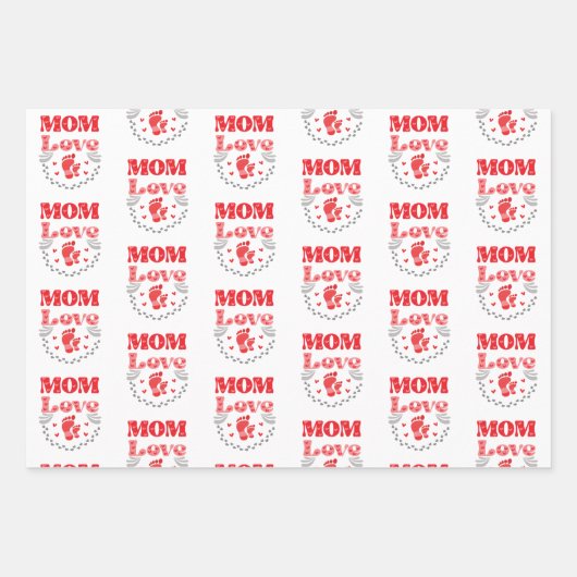 Cute mama Love Inpakpapier Vel (Voorkant 2)